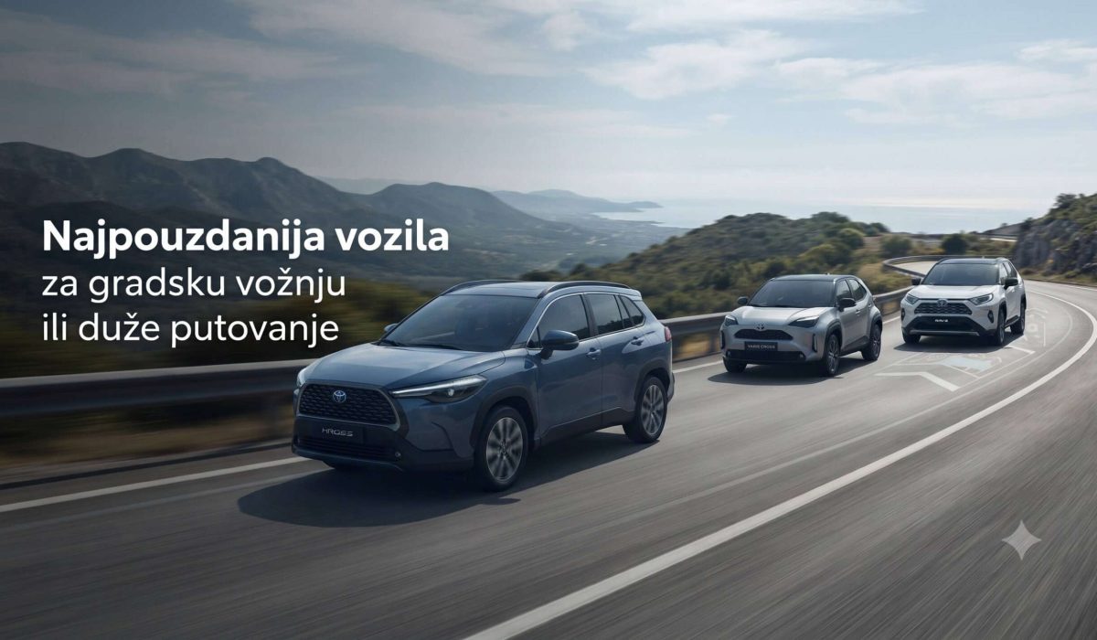 Najpouzdanija vozila za gradsku vožnju ili duže putovanje